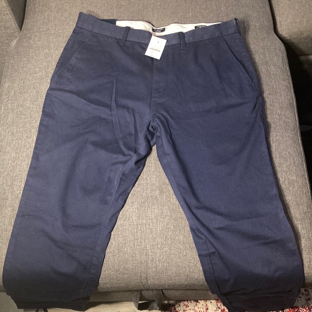 JCrew Athletic Slim Blue Chinos—NWT